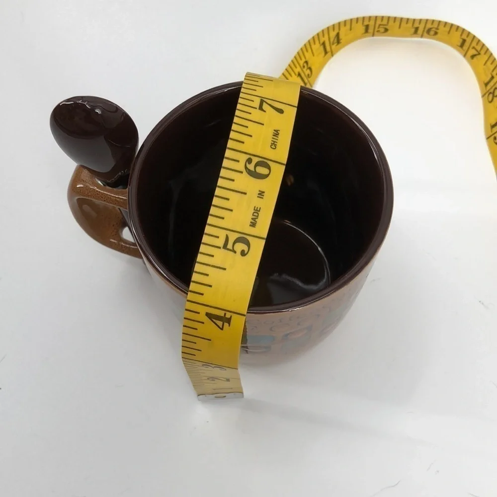 Mr Coffee Cup Mug With Spoon “Coffee Coffee Coffee…” Tea Cocoa